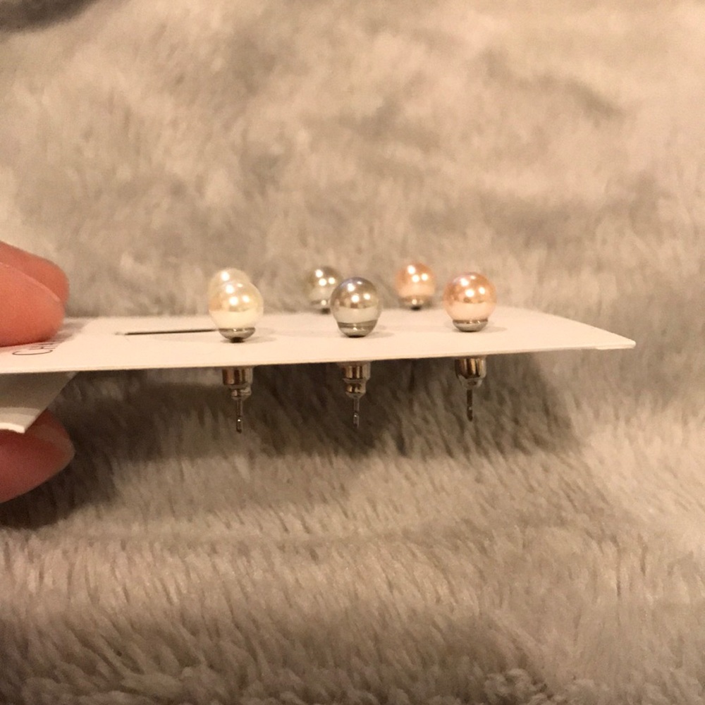 Ball Earring Set - Picture 2 of 5